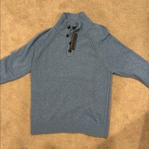Men's Banana Republic Blue Sweater NEW WITH TAGS